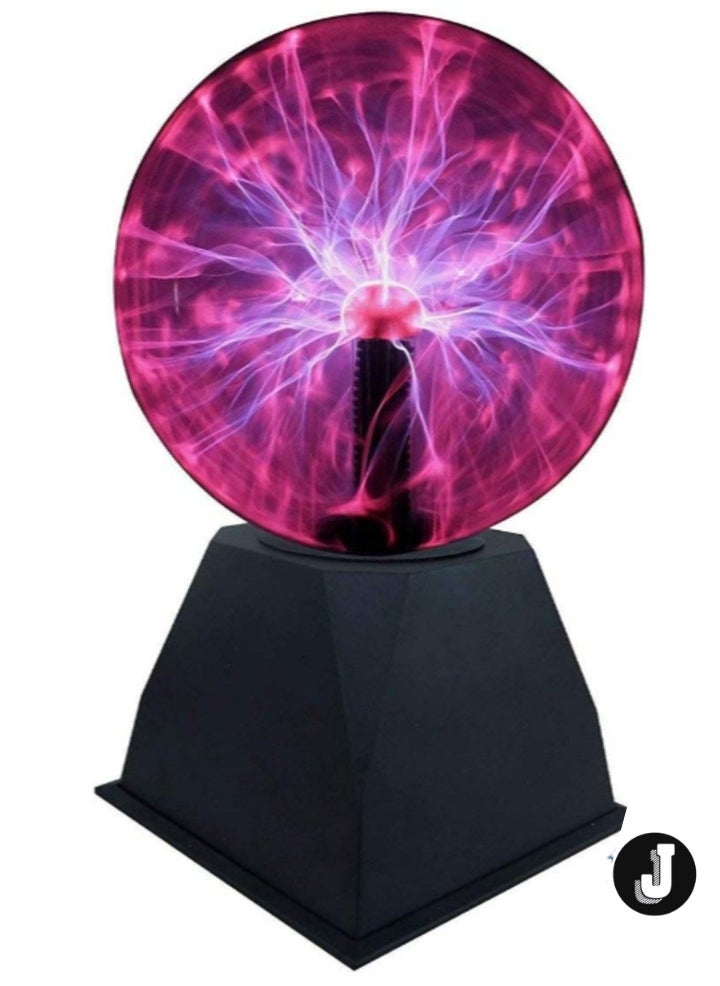 8-Inch Plasma Ball – Touch Sensitive Magic Plasma Lamp for Parties, Home Decor, and Props