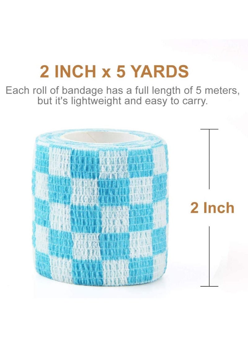 10 Rolls Of Adhesive Bandage Self-Adhesive Non-Woven Fabric Sports Bandage