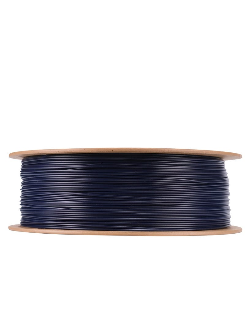 eSUN PLA+ Filament 1.75 mm, PLA+HS High Speed Printing 3D Printer Filament Dimensional Accuracy +/- 0.03 mm, 1 kg Spool (2.2 lbs) Speedy PLA Plus Filament for High Speed Printer, Dark Blue.