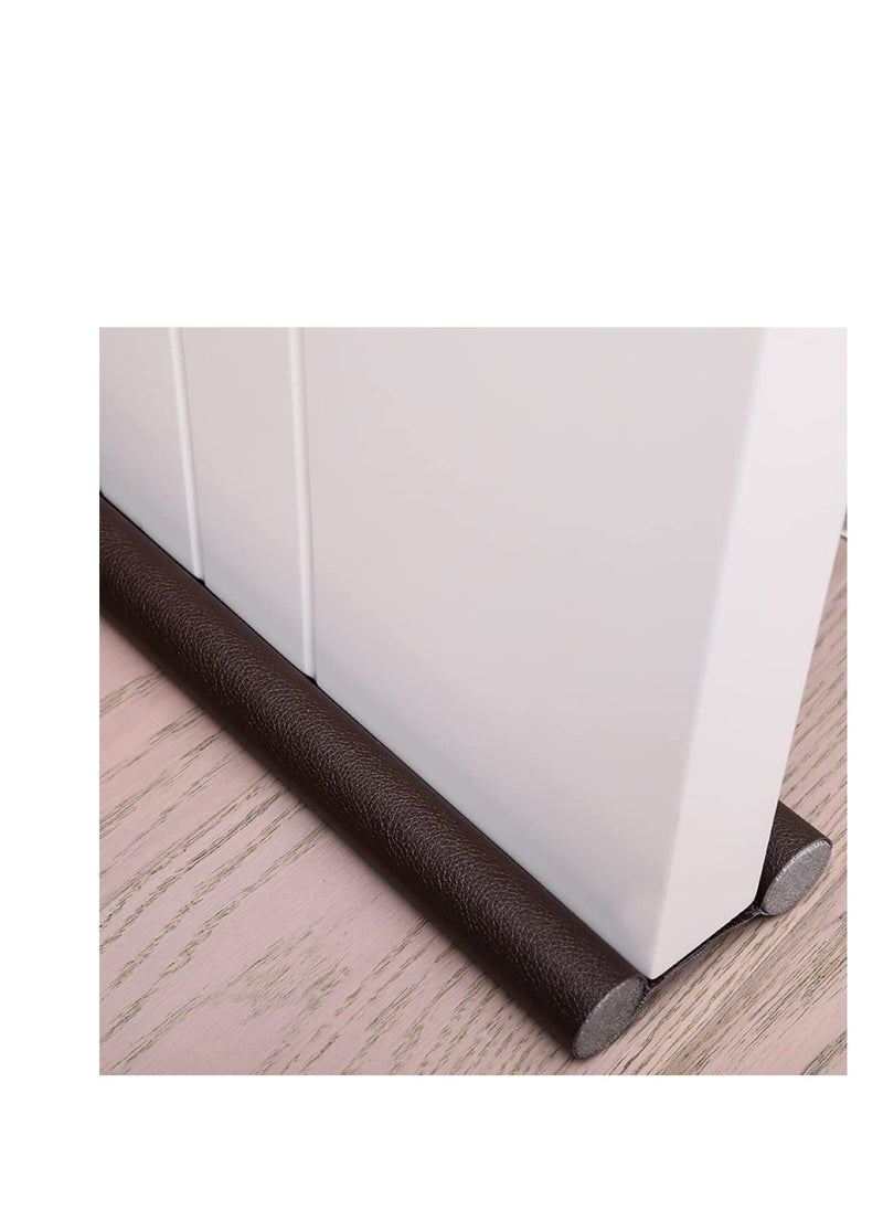 Door Draft Stopper, 1 Pcs Under Door Draught Excluder, Brown Noise Blocker Draft Stopper, Prevent Bugs Coming Draught Excluder for Bottom of Door Keeping Warm