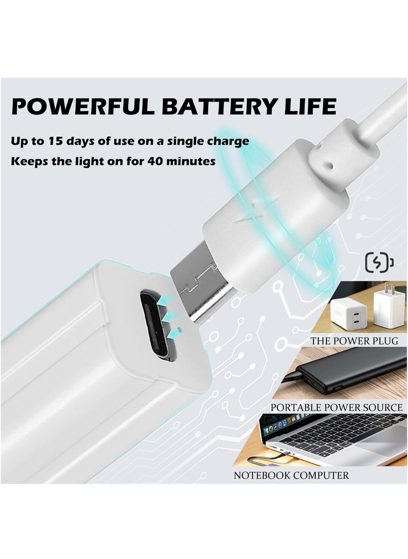 Handheld UV Nail Lamp, Mini UV Lamp for Gel Nails Rechargeable Nail Dryer Flashlight LED Gel Nail Lamp for Curing Glue Gel Nail Gems, Portable USB Nail Art Flashlight for Home DIY Manicure