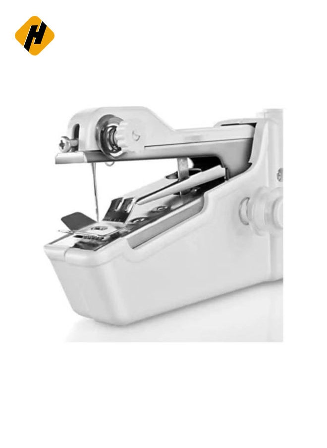 Portable Mini Sewing Machine Handheld Electric Sewing Machine Sewing Machine Quick Handy Stitch Tool for Fabric, Clothing