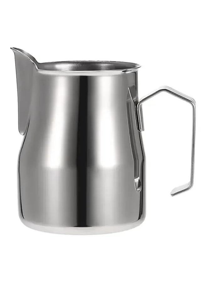 Stainless Steel Professional Milk Pitcher/Jug,Milk Frothing Pitcher Silver 350ml