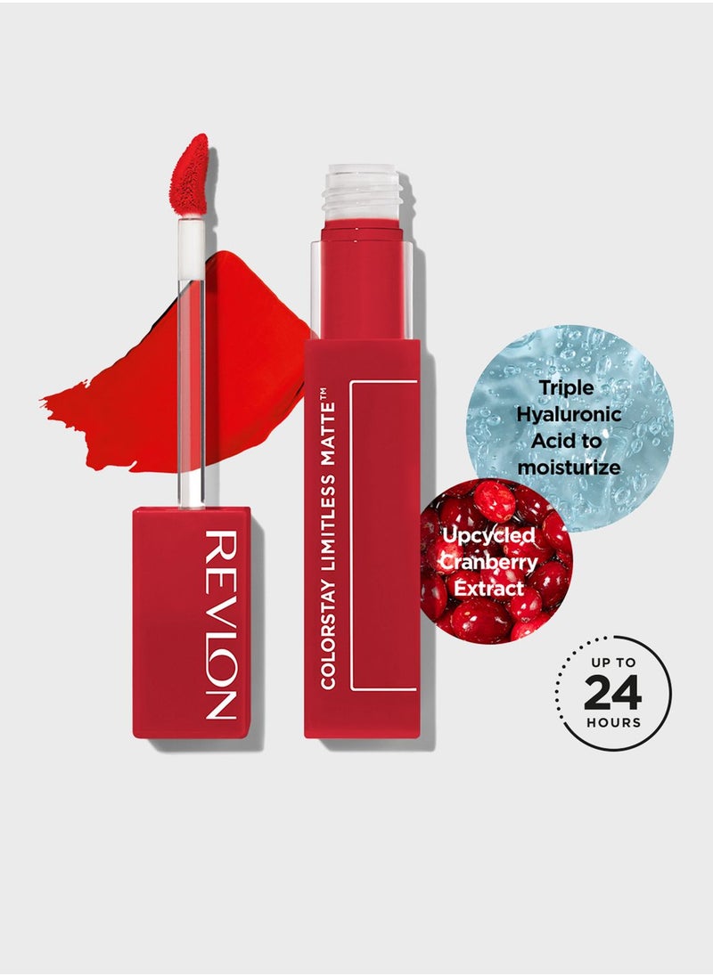 Revlon Colorstay Limitless Matte Liquid Lipstick Top Talent 010 Warm