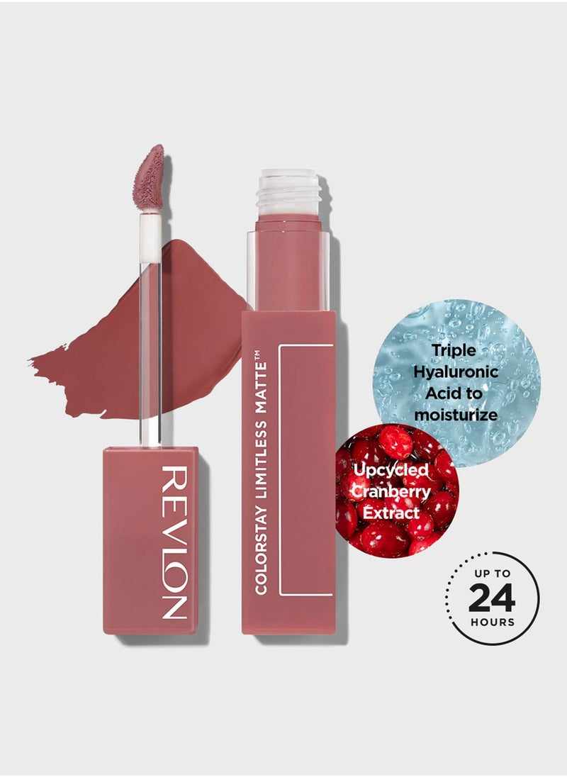 Revlon Colorstay Limitless Matte Liquid Lipstick Lead The Way 012 Neutral