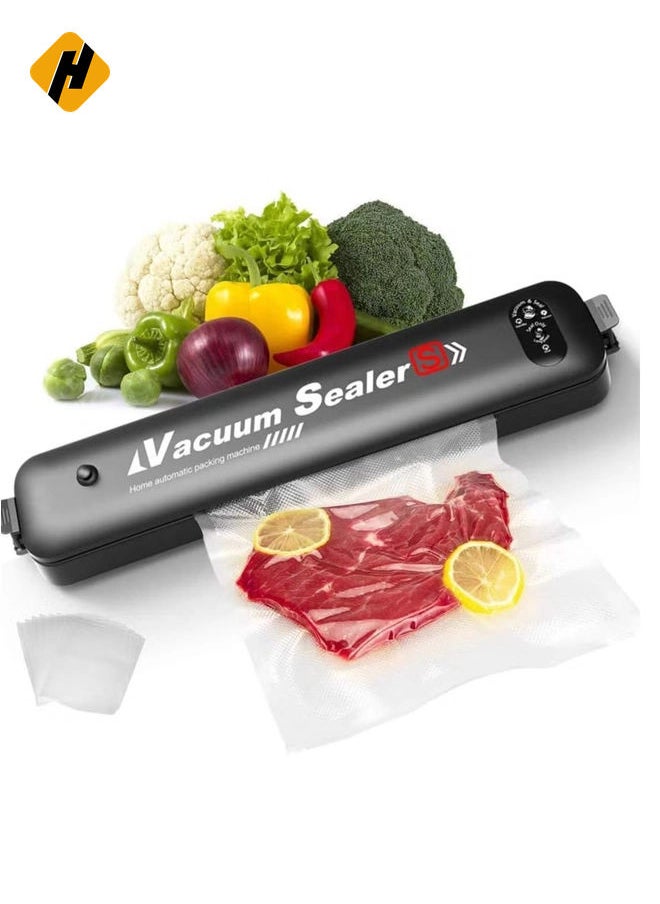 Vacuum Sealer Machine, Automatic Food Sealer with 30 PCS Vacuum Bags, Vacuum Air Sealing System for Food savers Portable Sealer Food Vacuum Sealer Machines for Kitchen Food Storage Saver