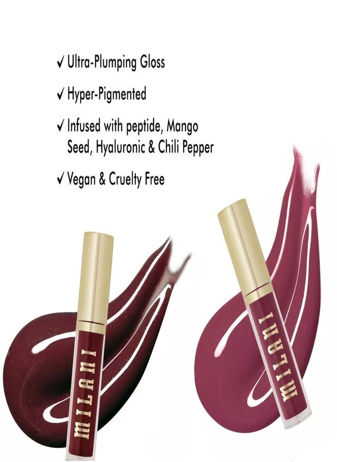 Milani Keep It Full Maxxx Lip Plumper - In The DMs 210 | Vegan, Hydrating Lip Gloss (0.15 fl oz / 4.5 ml)