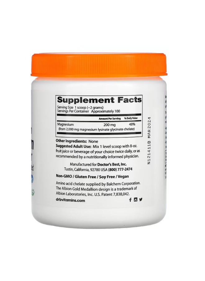 High Absorption Magnesium Powder 7.1 oz 200 g