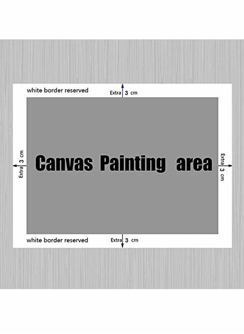 Wall Painting, African Women Art Wall Decor Canvas Wall Art Original Designed Pop Gold earrings necklace Black Pretty Girl Style Painting on Canvas Poster Print without Frame ( 50 x 70 cm )