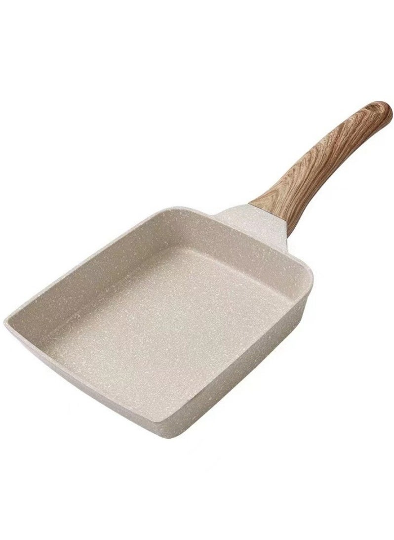 Non-Stick And Easy To Clean. it Is Suitable For Cooking Eggs, Omelets, Pancakes, Crepes, Frying Steaks. it Is A Flat-Bottomed Pan, An Egg Frying Pan That Can Be Used On Gas Stoves And Other Cookers