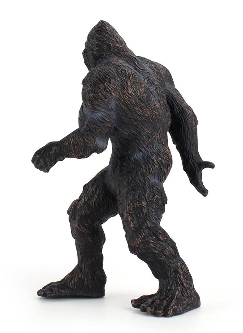 Bigfoot Statue, Soild Animals Durable Table Decor, Indoor Desk Decoration Gift for Home and Office