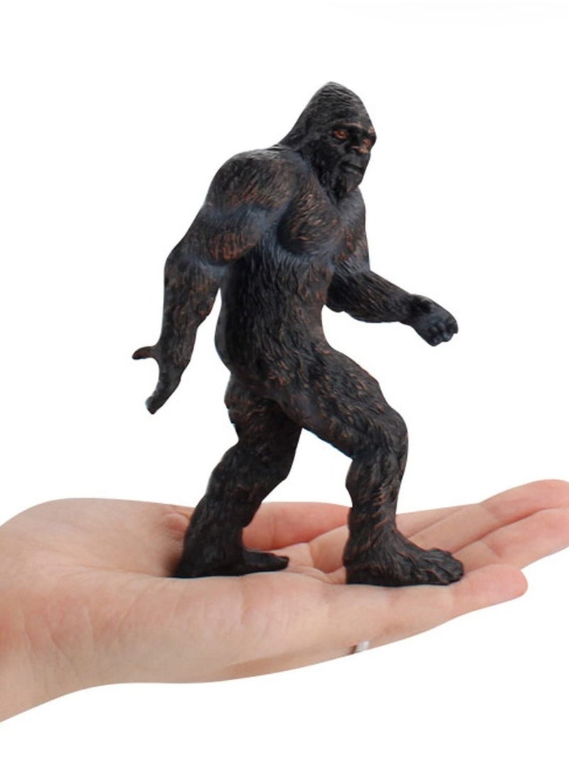 Bigfoot Statue, Soild Animals Durable Table Decor, Indoor Desk Decoration Gift for Home and Office