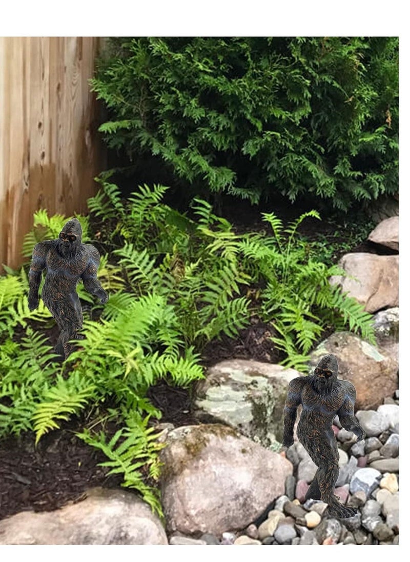 Bigfoot Statue, Soild Animals Durable Table Decor, Indoor Desk Decoration Gift for Home and Office