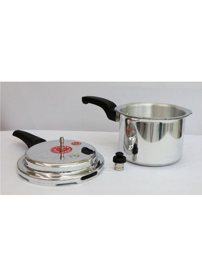 Pressure Cooker With Induction Base Silver 3.0Liters