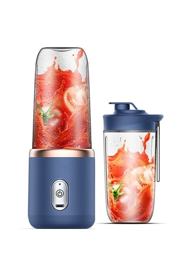 Wireless Rechargeable Portable Electric Juicer with 2 Juice Cups for Smoothies and Shakes