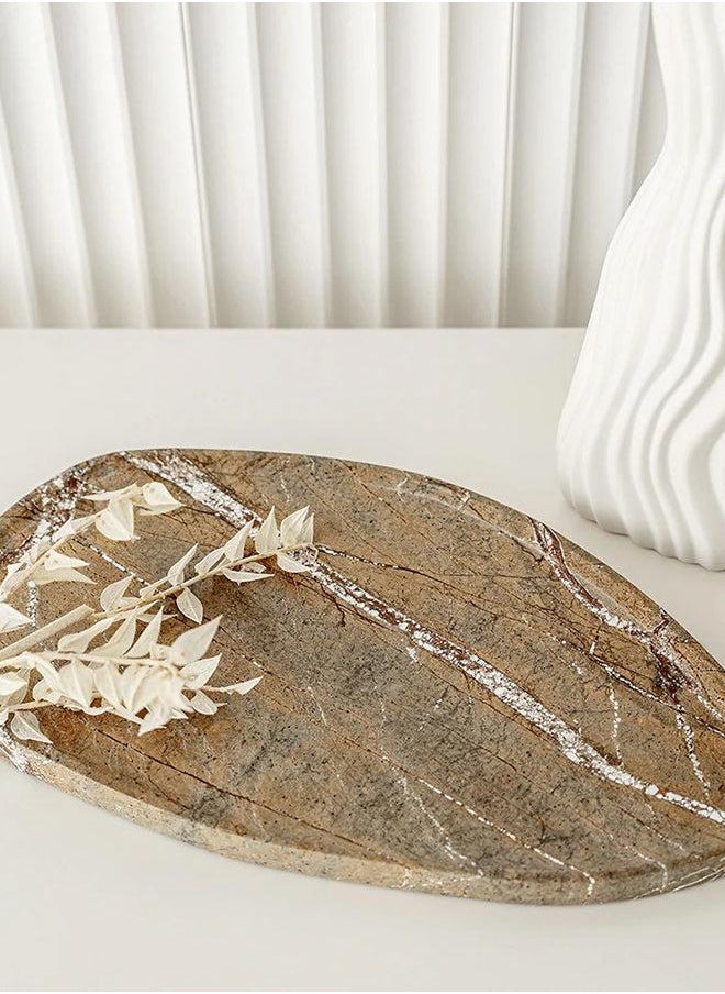 Grant Bandiagara Irregular Silhouette Marble Knot Home Designer Accessory for Bedroom Living Dining Room Office Area Décor