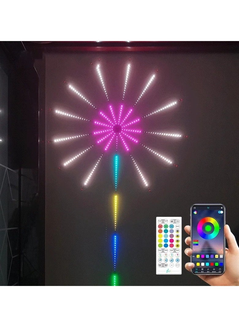 App Smart Control Ic led Rgb Fireworks Light