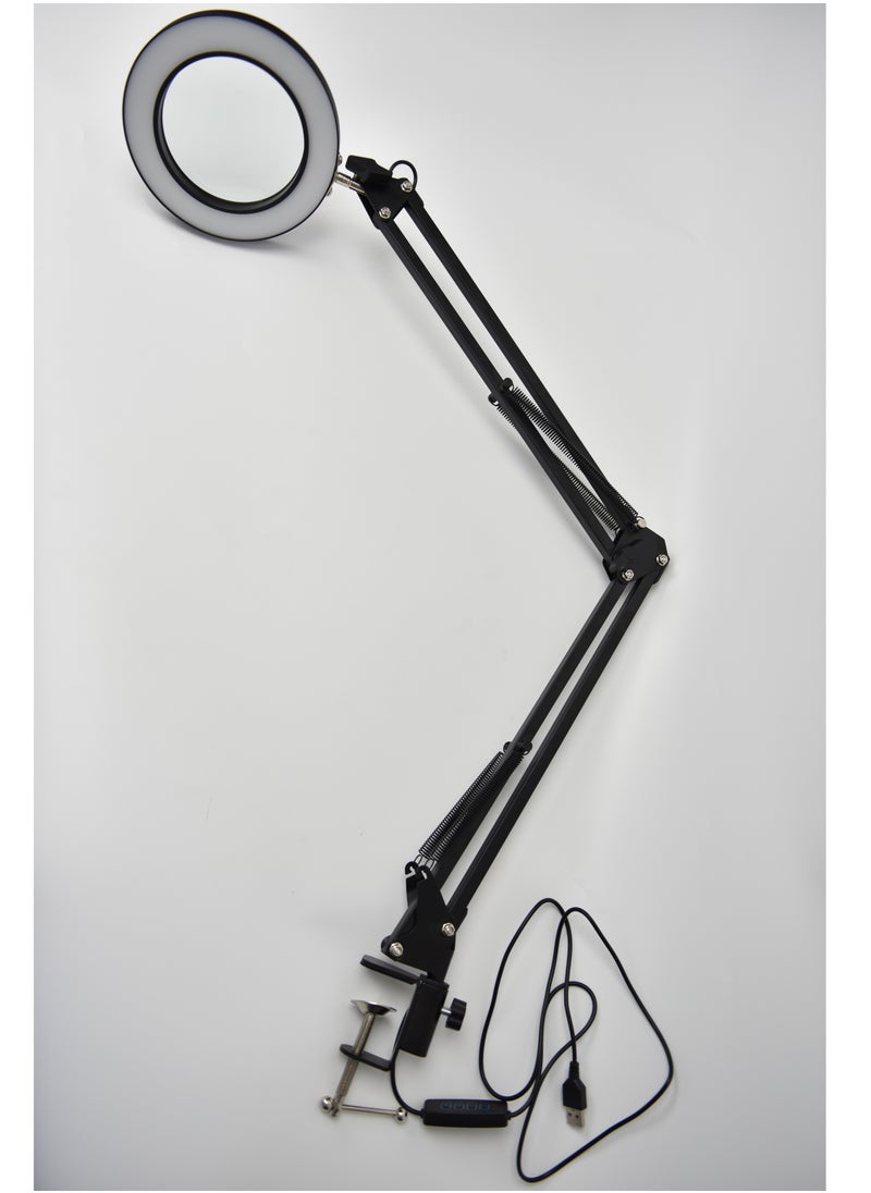 Magnifying Desk Lamp 10X Glass