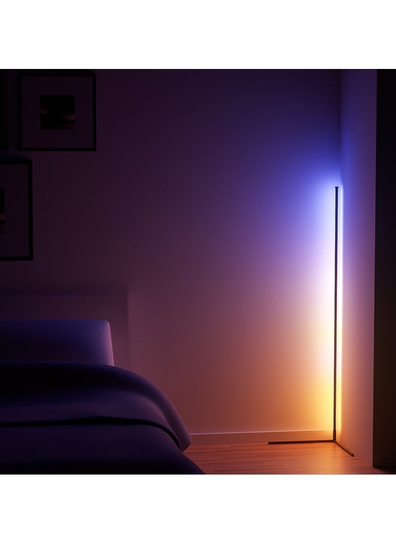 Remote Control RGB LED Corner Floor Lamp