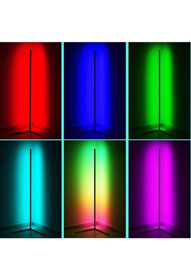 Bluetooth Control LED Light Corner Lamp Multicolour