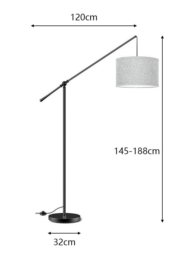 Floor lamp multifunctional swing arm height adjustable upgrade your space very suitable for living room bedroom study