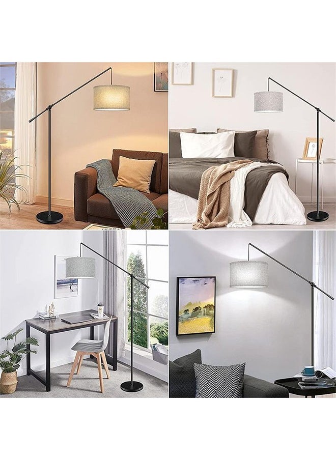 Floor lamp multifunctional swing arm height adjustable upgrade your space very suitable for living room bedroom study