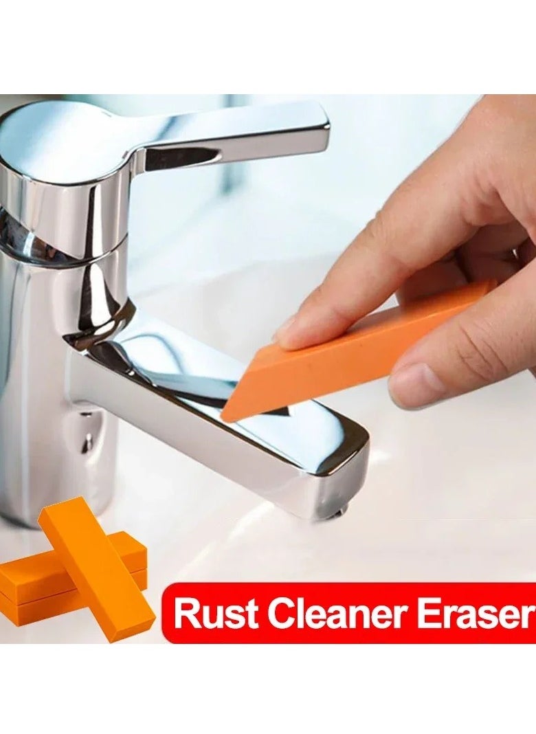 Rust Cleaning Eraser,  Reusable Limescale Eraser, Household Kitchen Cleaning Tools, Decontamination Magic Eraser For Kitchen And Bathroom, (Soft Sponge)