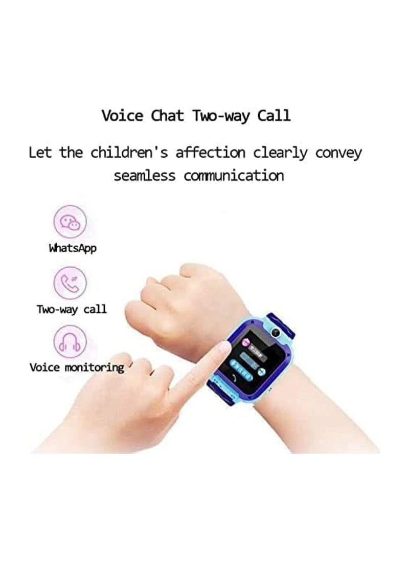 Buy 1 Get 1 Smart Watch official - Q12 Smart Watch Kid Smartwatches Baby Watch with 1.44 Inches Waterproof Voice Chat Finder tracker and Anti Lost Monitor