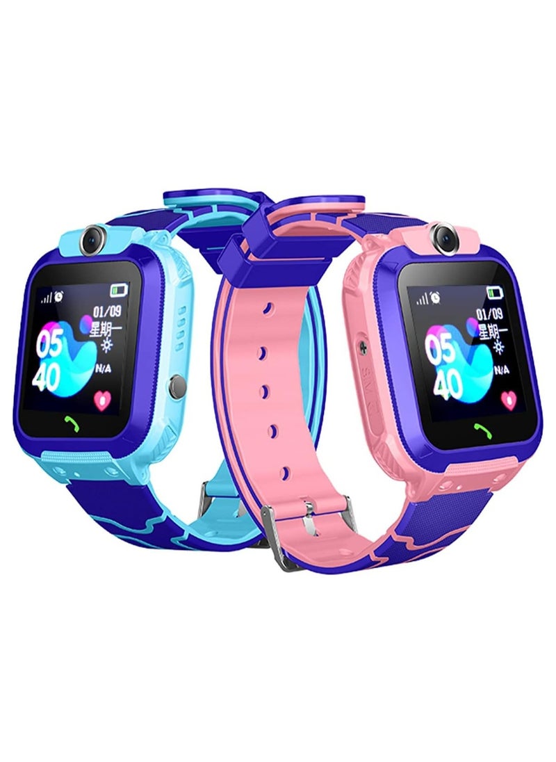 Buy 1 Get 1 Smart Watch official - Q12 Smart Watch Kid Smartwatches Baby Watch with 1.44 Inches Waterproof Voice Chat Finder tracker and Anti Lost Monitor