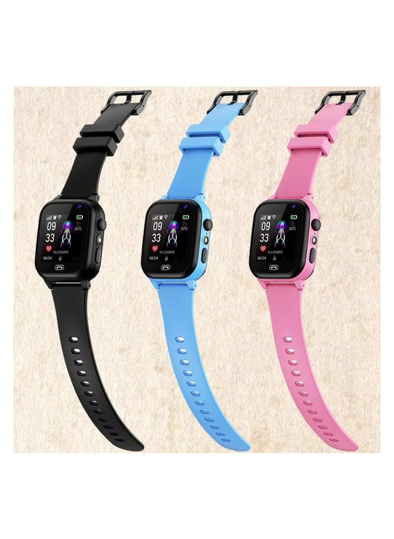 New Kids Smart Watch, Gifts For 3-14 Year Old Girls and boy, SIM Card Included, Answer/Make, HD TouchScreen Camera Smart Watch For Kids With Toddles Birthday Gift.