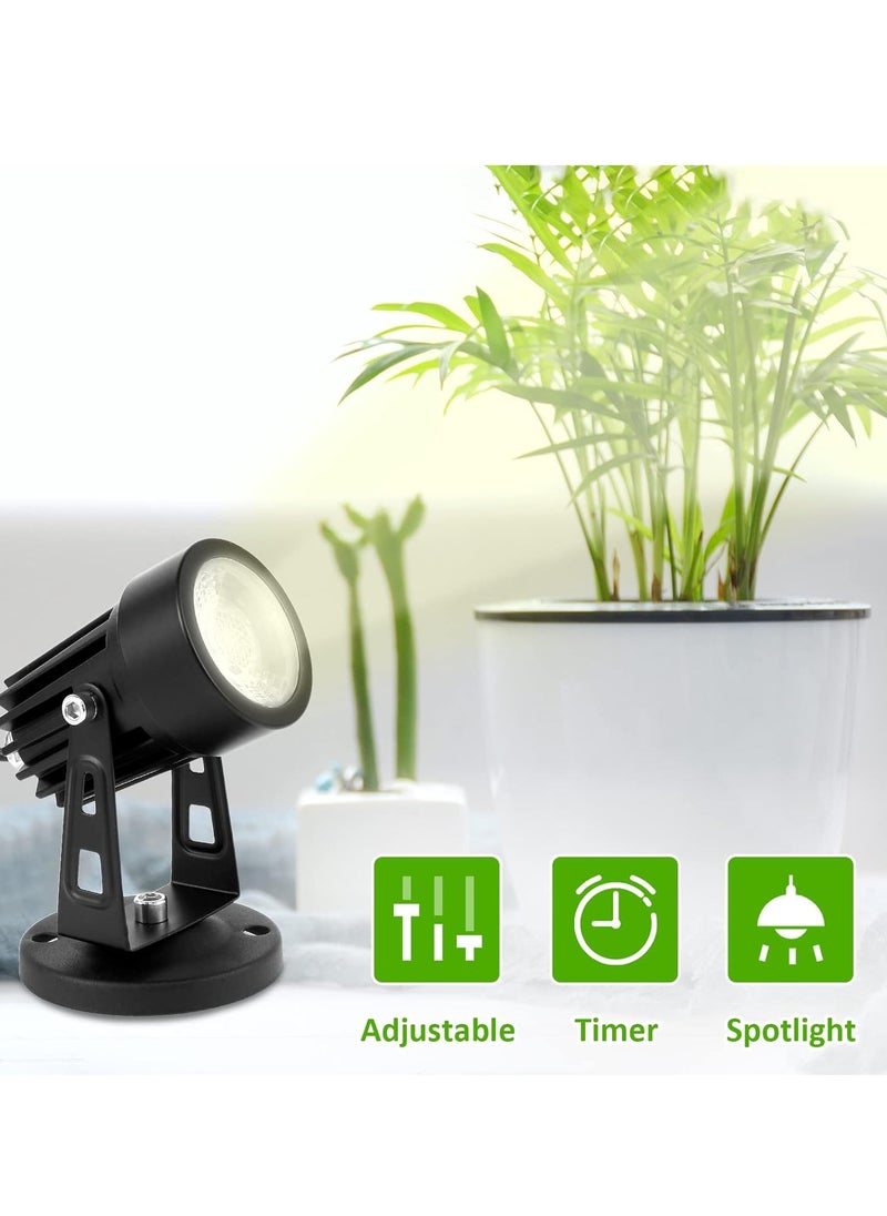 LED Spot Light, Portable Lighting Up Indoor Spotlight Lamp, Strong And Durable Energy Efficient Floor Uplight, Easy To Install Dimmable Decoration Lights, (1pc, Monochrome)