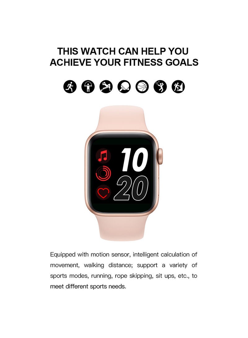 T500 Intelligent Bluetooth Watch Pink