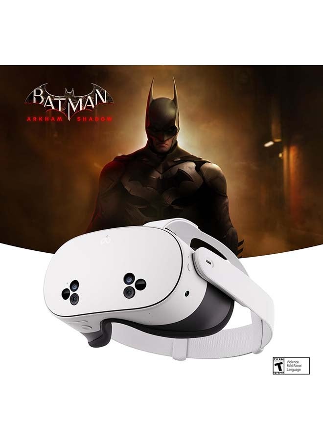 Quest 3S 256GB — Get Batman: Arkham Shadow and a 3-Month Trial of Meta Quest+ Included — All-in-One Headset White