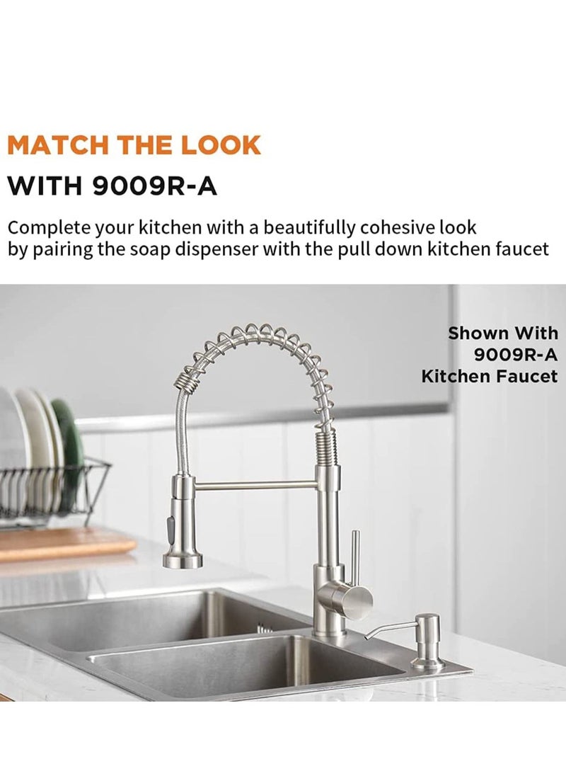Leak Proof Upgraded Soap Dispenser For Kitchen Sink