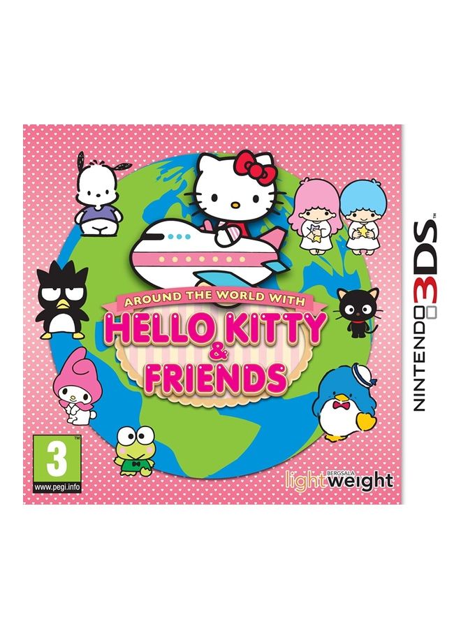 AROUND THE WORLD WITH HELLO KITTY AND FRIENDS PAL - Nintendo 3DS