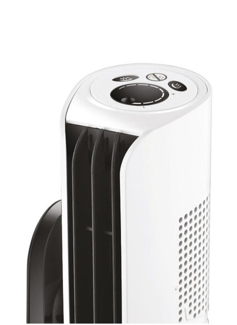 Room Heater with Dual Position, Overheat Protection, 2 Heat Levels & Fan, Automatic Temperature Control for Home & Office 1800W