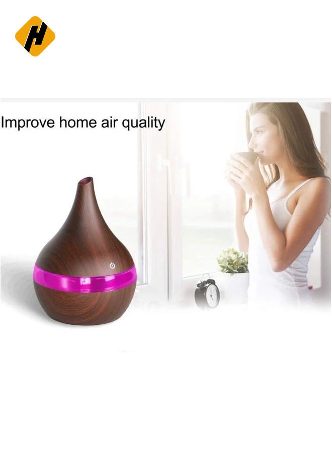 Top Fill Humidifier for Bedroom and Office – Adjustable Mist Output with Sleep Mode