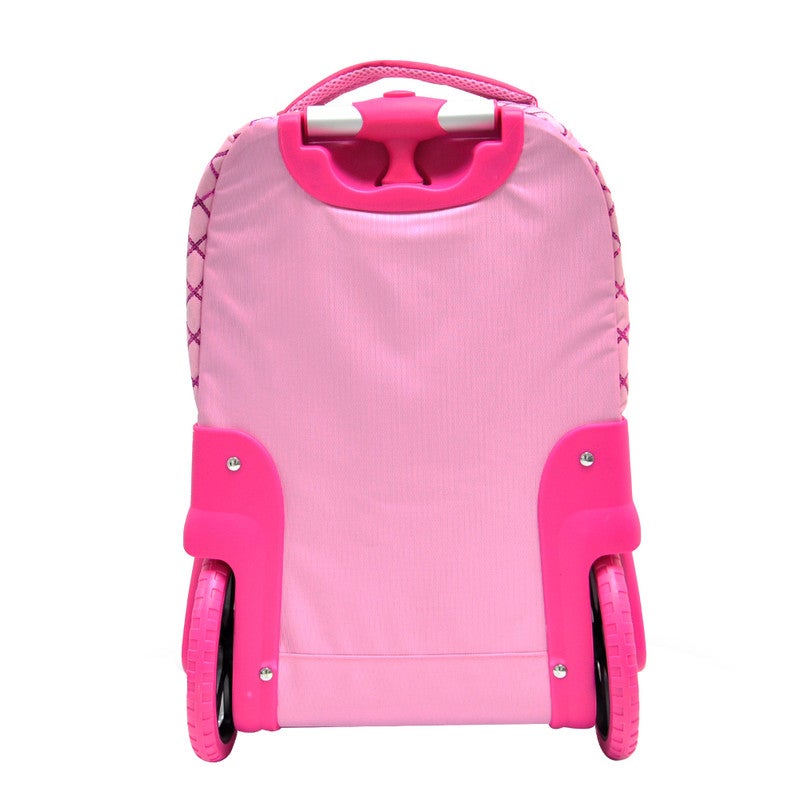 Marie Chic Cat Premium Trolley Backpack Pink