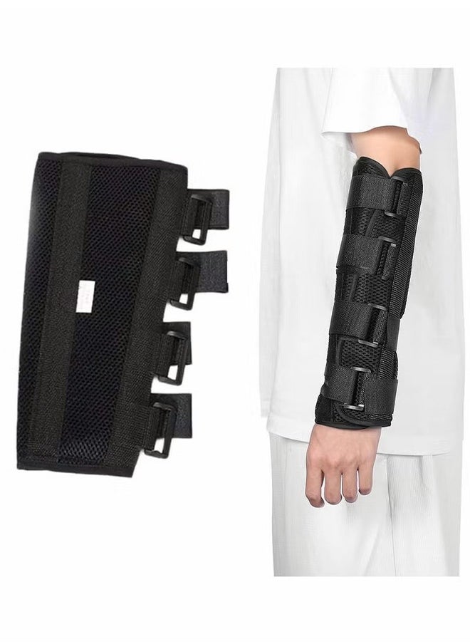 Arm Splint Support Elbow Fracture Immobilizer Protector for Cubital Tunnel Ulnar Nerve Injuries Night Stabilizer Support Sleeve Fixing Brace of Elbow Joint Arm Splint (M)