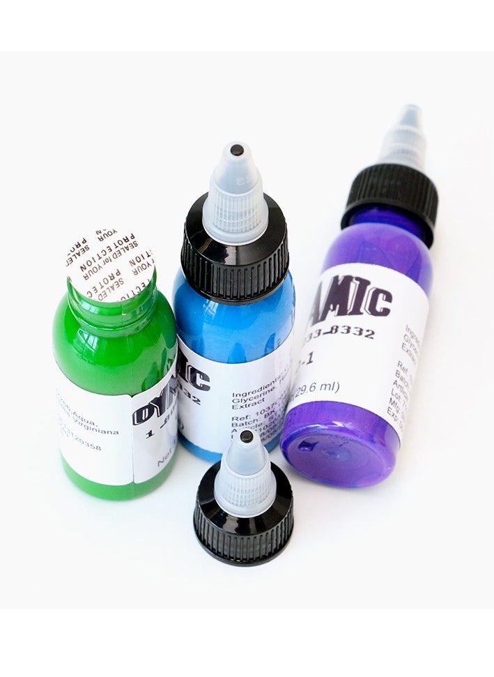 1pc Color Tattoo Ink, Smooth Consistent 30ml Tattoo Practice Color Tattoo Pigment, Vegan Friendly Tattoo Color Perfect For Lining And Shading, (WD-1 White)