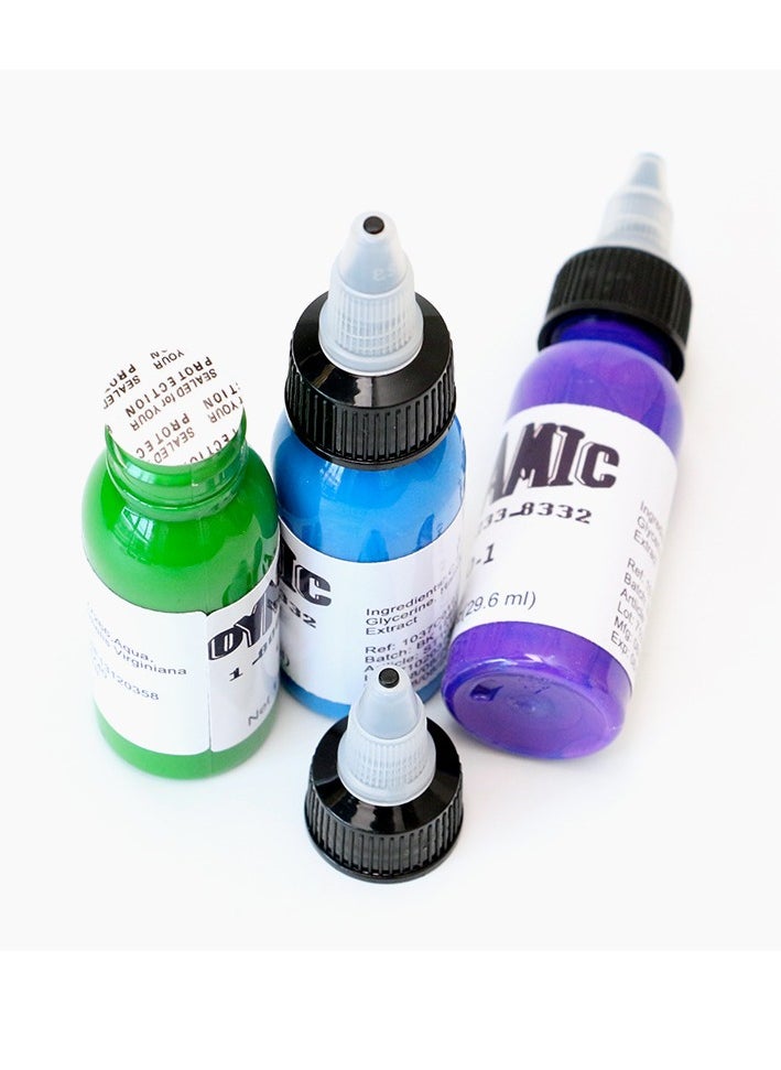 1pc Color Tattoo Ink, Smooth Consistent 30ml Tattoo Practice Color Tattoo Pigment, Vegan Friendly Tattoo Color Perfect For Lining And Shading, (YD-2 Golden Yellow)