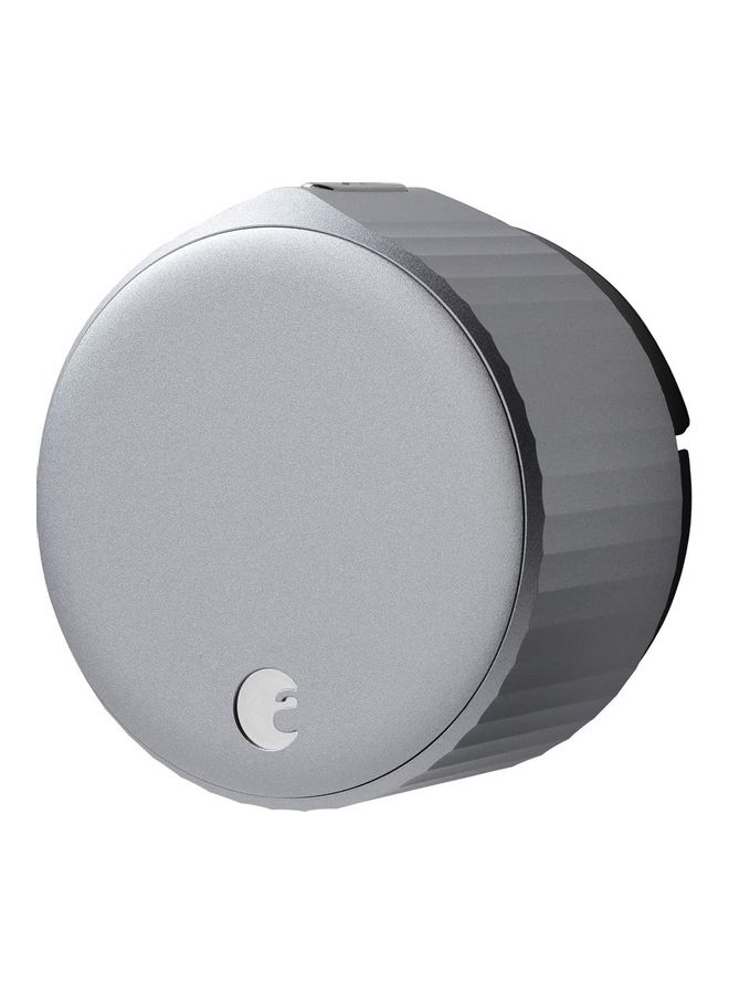 August Wi-Fi Smart Lock Wireless LAN Bluetooth Silver