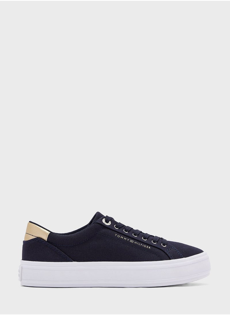 Essential Vulc Canvas Low Top Sneakers