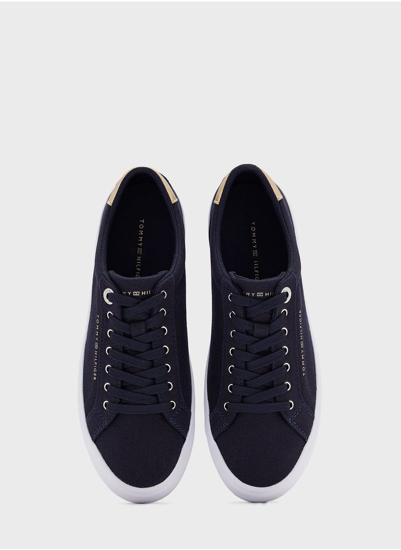 Essential Vulc Canvas Low Top Sneakers