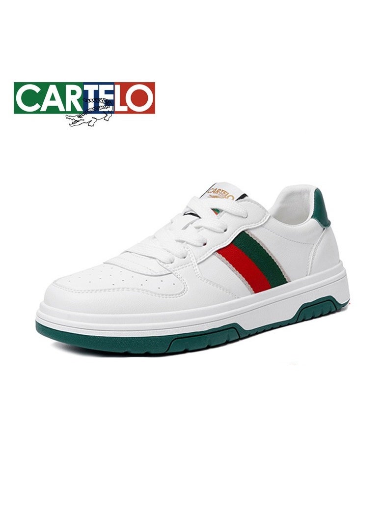 New CARTELO Sports And Leisure Shoes Low Cut Solid Color Business Board Shoes