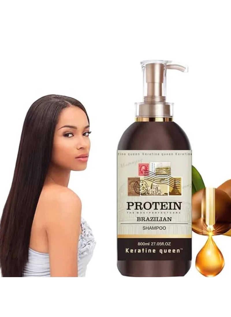 Keratin Queen Brazilian Protein Hair Shampoo