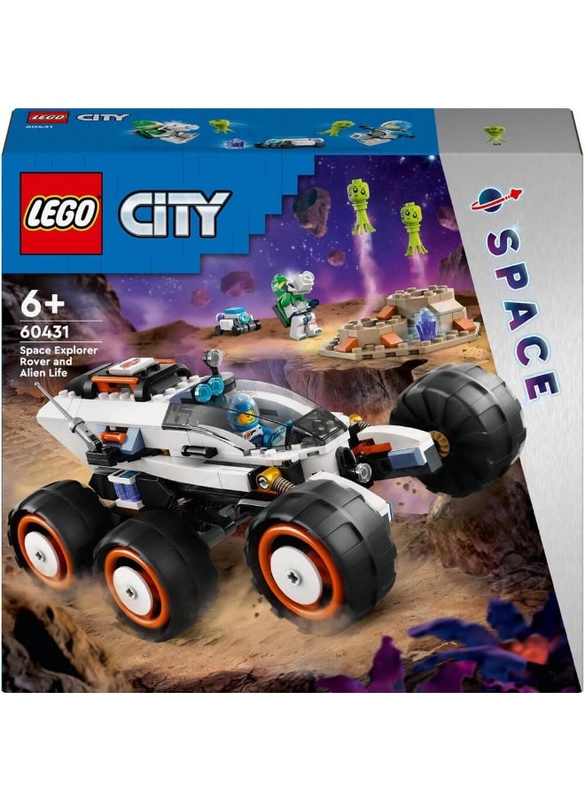 City Space Explorer Rover & Alien Life 60431 Building Toy Set (311 Pieces)