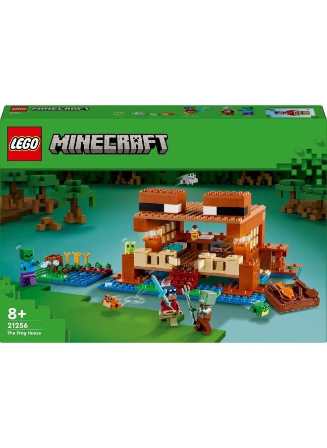 Minecraft The Frog House 21256 Building Toy Set (400 Pieces)