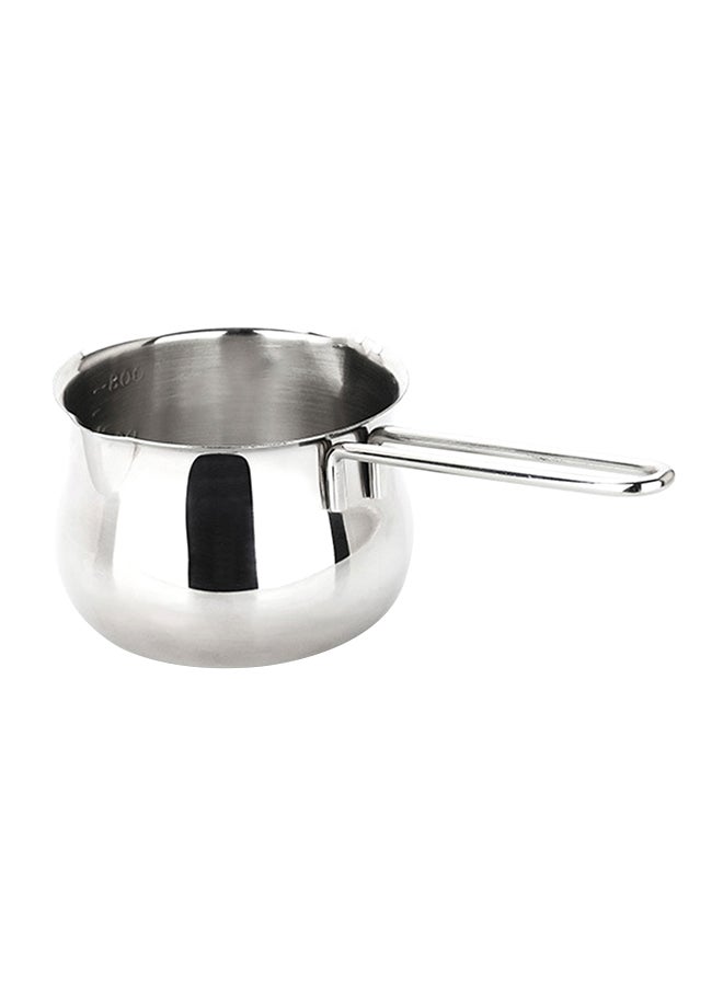 Non Stick Milk Pot Silver 25 x 10 x 10cm