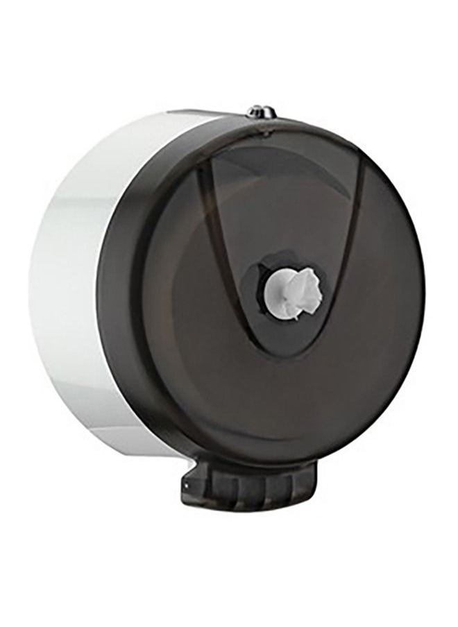 Wall Mount Commercial Mini Centre Pull Jumbo Toilet Tissue Paper Dispenser, Turkey Black